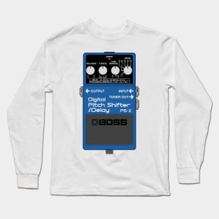 Boss PS-2 Digital Pitch Shifter / Delay Guitar Effect Pedal Long Sleeve T-Shirt